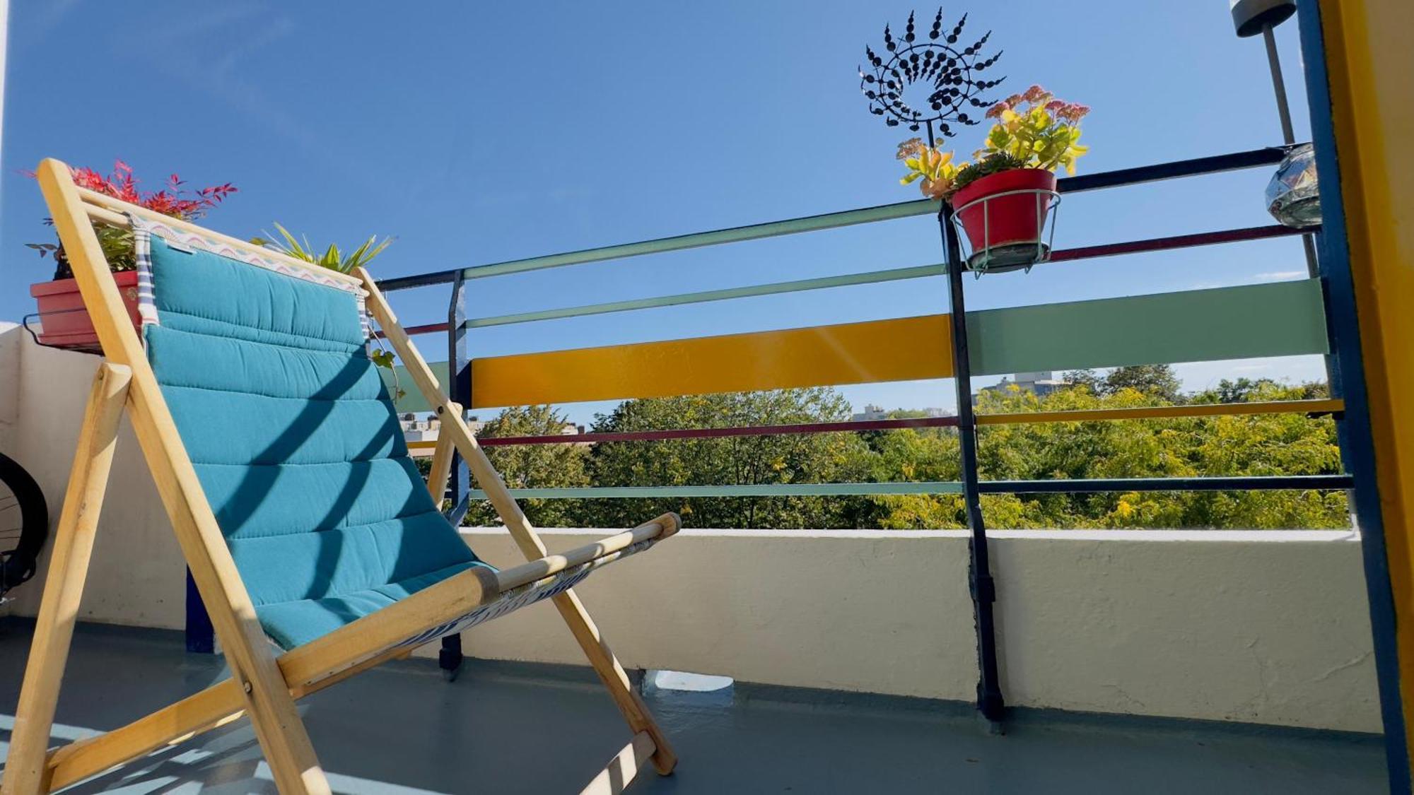 Canopee, Paisible, Chaleureux, Lumineux, Balcon パリ エクステリア 写真